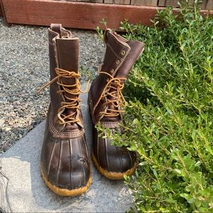 L.L. Bean Waterproof Insulated Duck Boots Sz 10